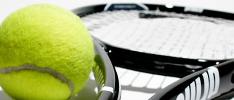 Um jogo de tênis e o meu filho.