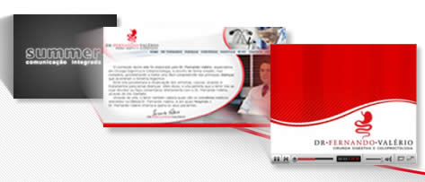 Vídeos e Summer Comunicação Integrada: uma nova era no www.drfernandovalerio.com.br